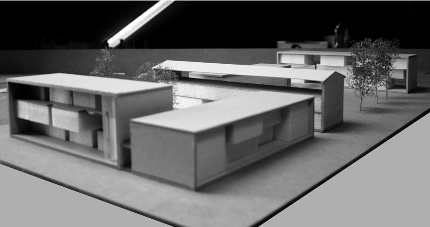Arbeitsmodell Schulgebäude
